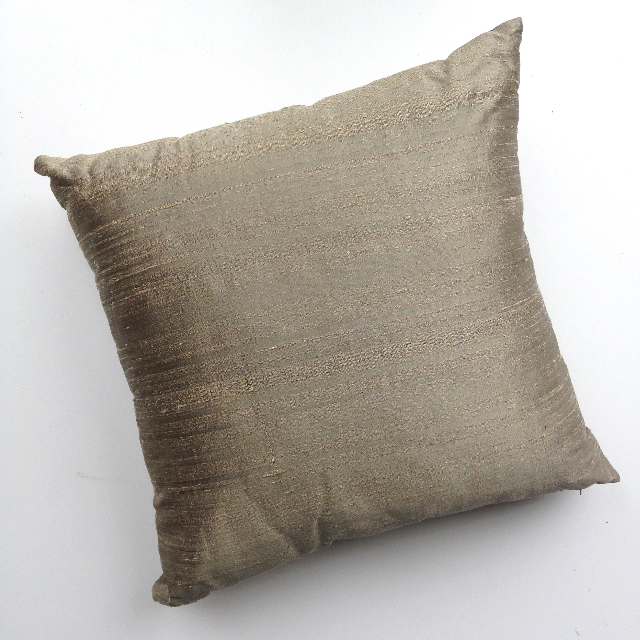 CUSHION, Neutral - Beige Raw Silk